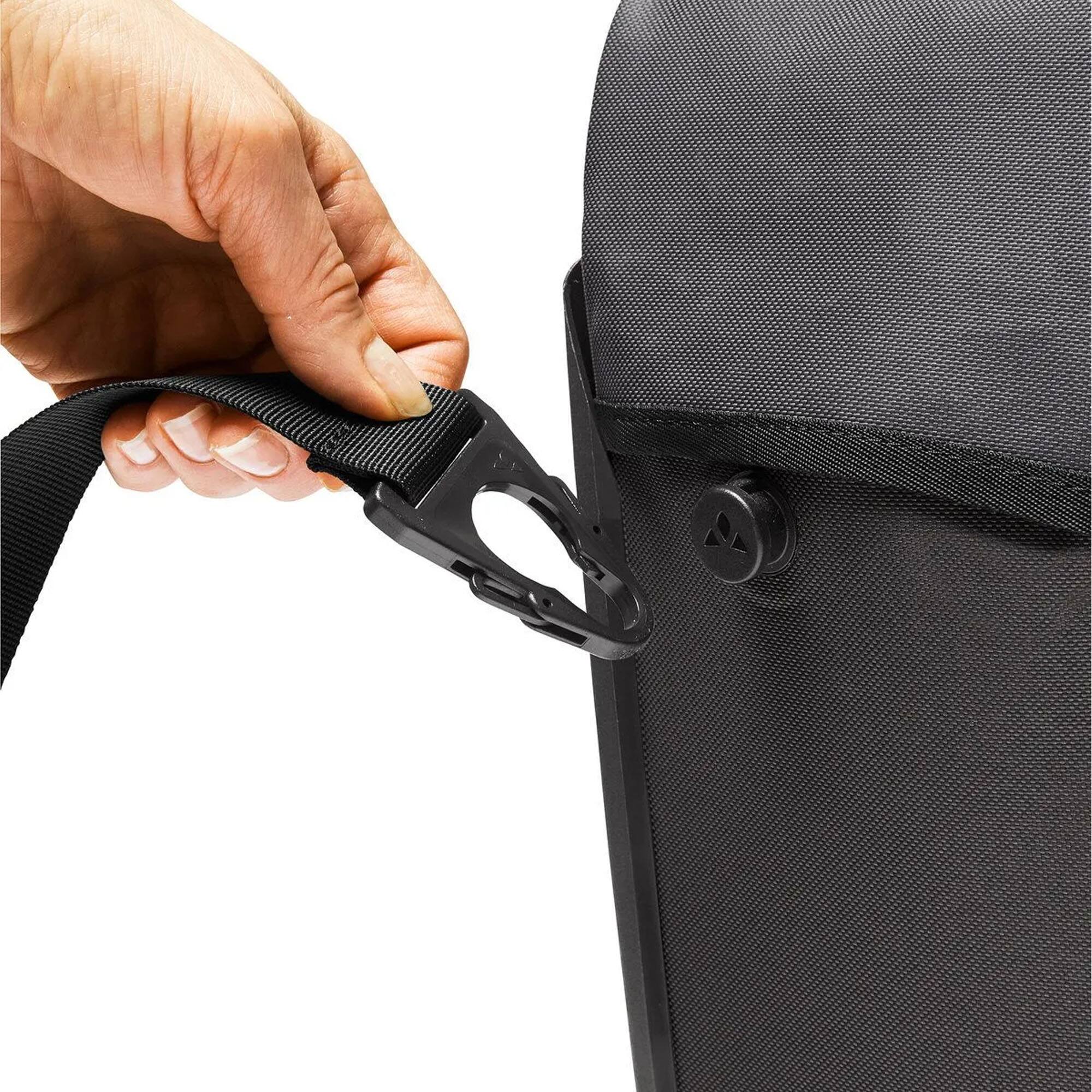 Alt View 5. VAUDE - Vaude Aqua Commute Single Bike Bag - Black - Black.