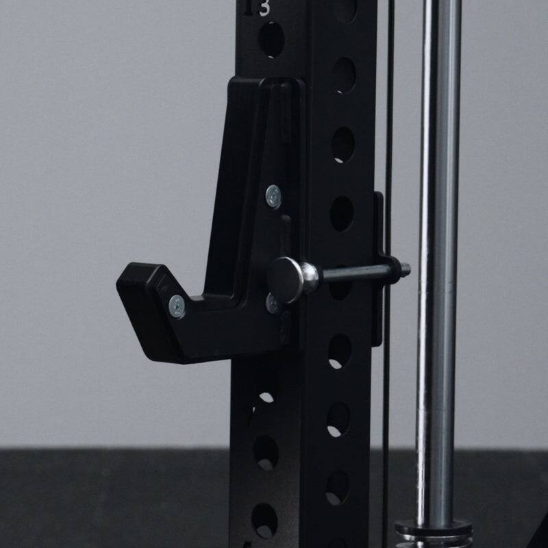 Alt View 2. Mikolo - ANUBIS™-2.0 Ultimate Smith Machine Functional Trainer With Dual Weight Stacks - Black.