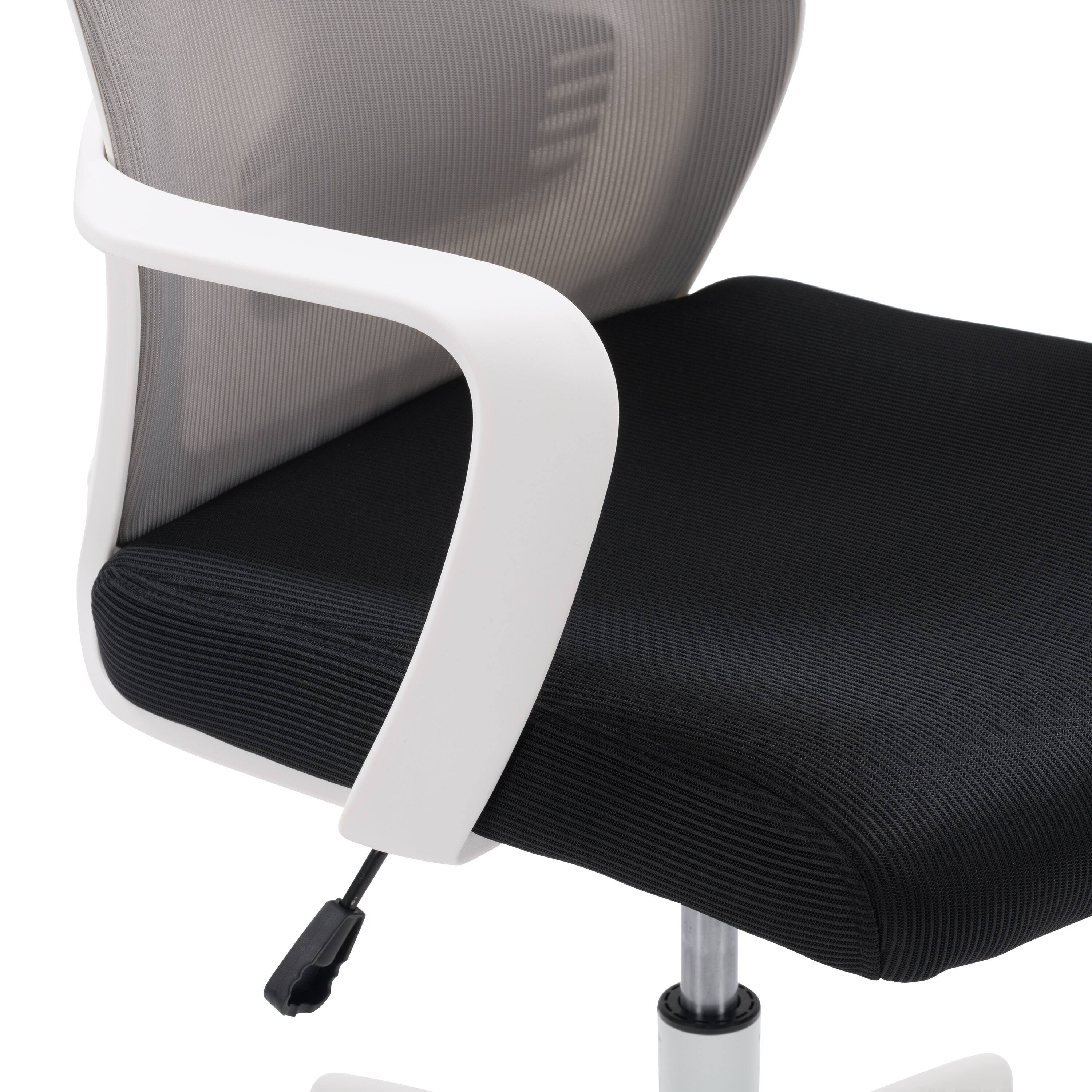 Alt View 18. CorLiving - Workspace Mesh Back Office Chair - Grey and Black.