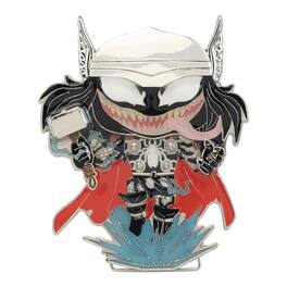 Marvel 3 Inch Funko POP Pin | Venom Thor - Red