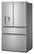 Left. Whirlpool - 29 Cu. Ft. Family-Sized Capacity French Door Refrigerator with Flexible Temperature Drawer - Fingerprint-Resistant Stainless Finish.
