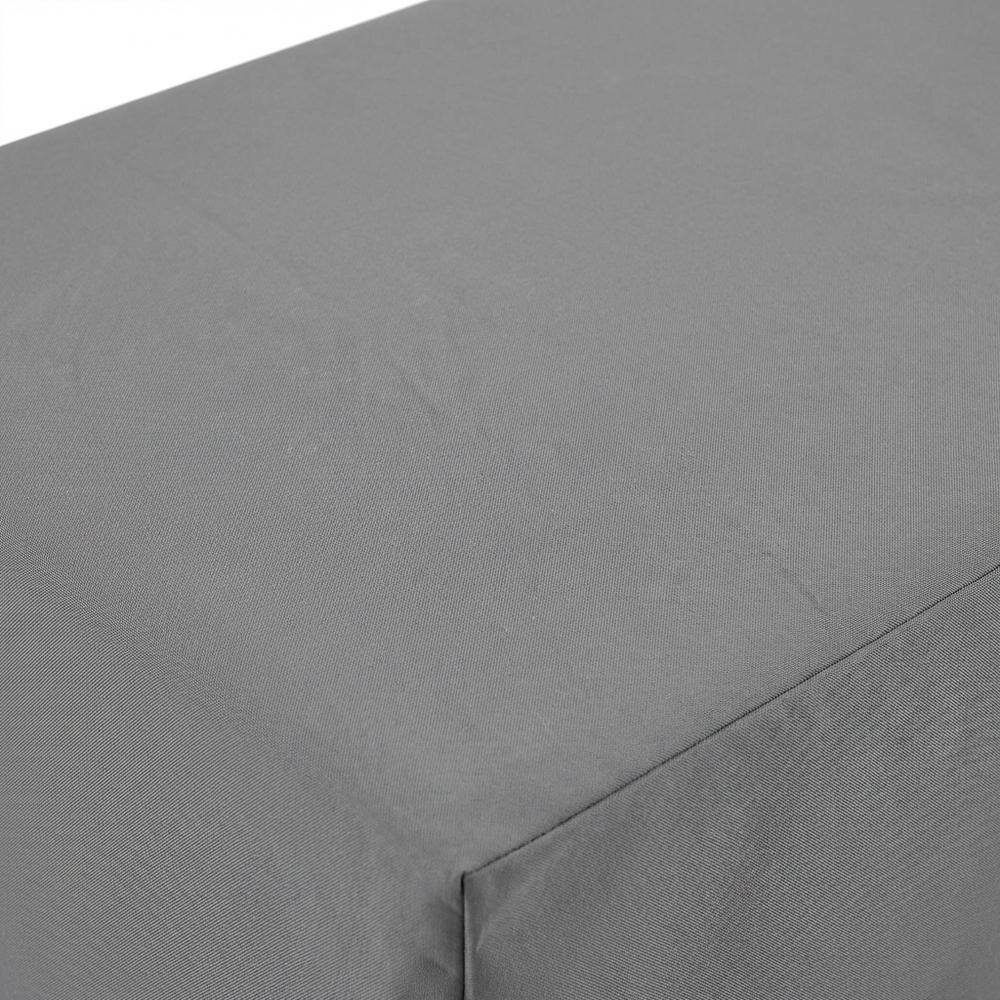 Alt View 2. FurniFact - Outdoor Coffee Table Cover for Weatherproof Protection and Durable Fabric - Gray.