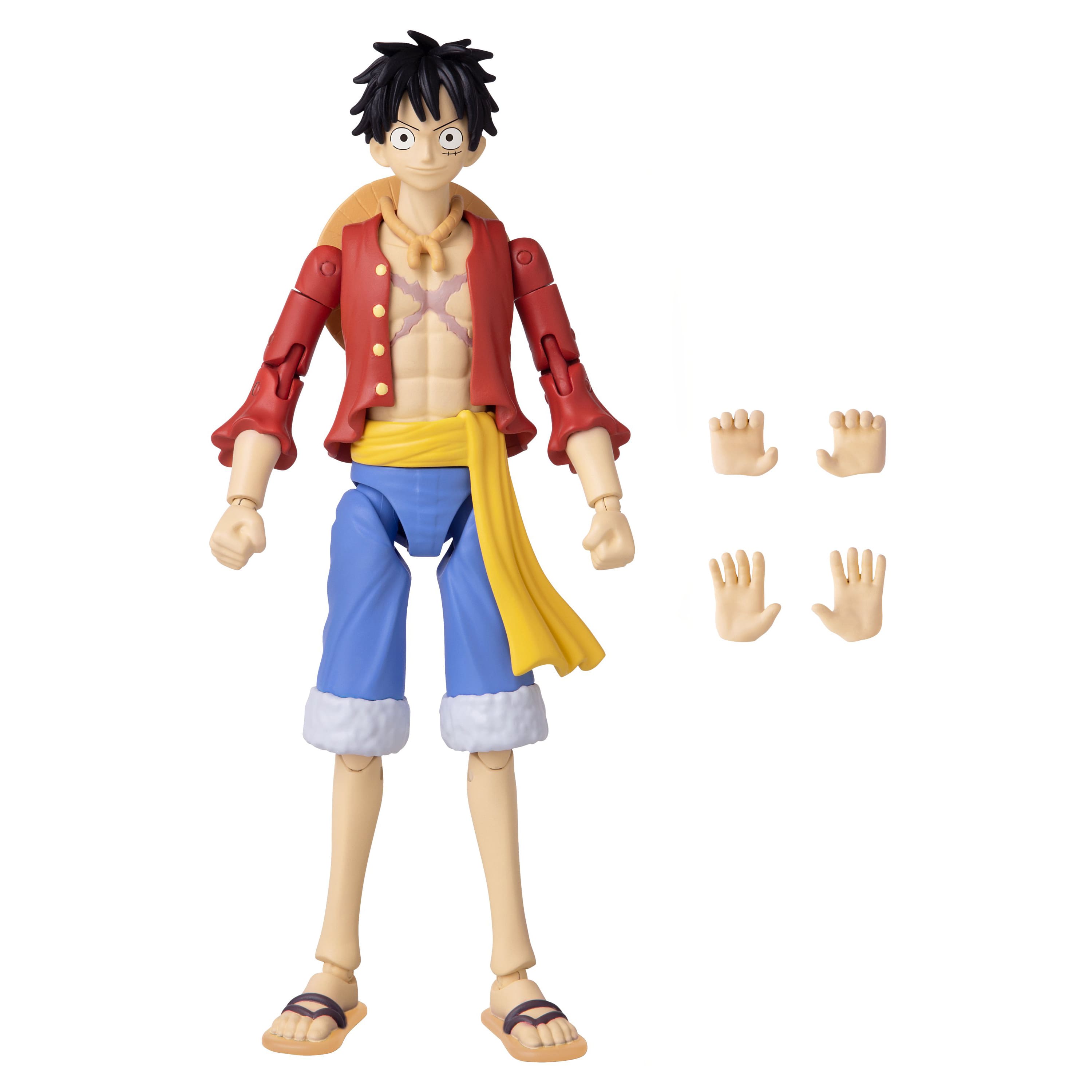 Front. Bandai - Anime Heroes One Piece 6.5" Action Figure - Monkey D. Luffy.
