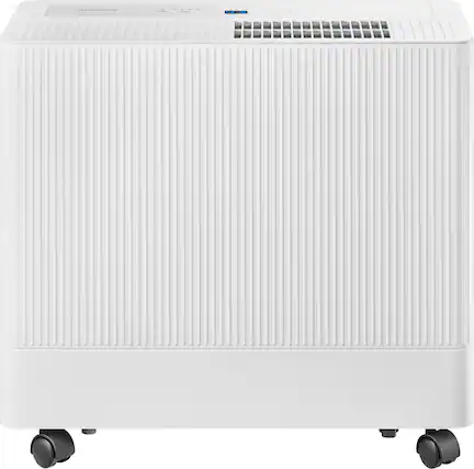 Front. Insignia™ - 2,000 Sq. Ft. 35-Pint Portable Dehumidifier with 4.86 qt Bucket Capacity and ENERGY STAR Certification - White.