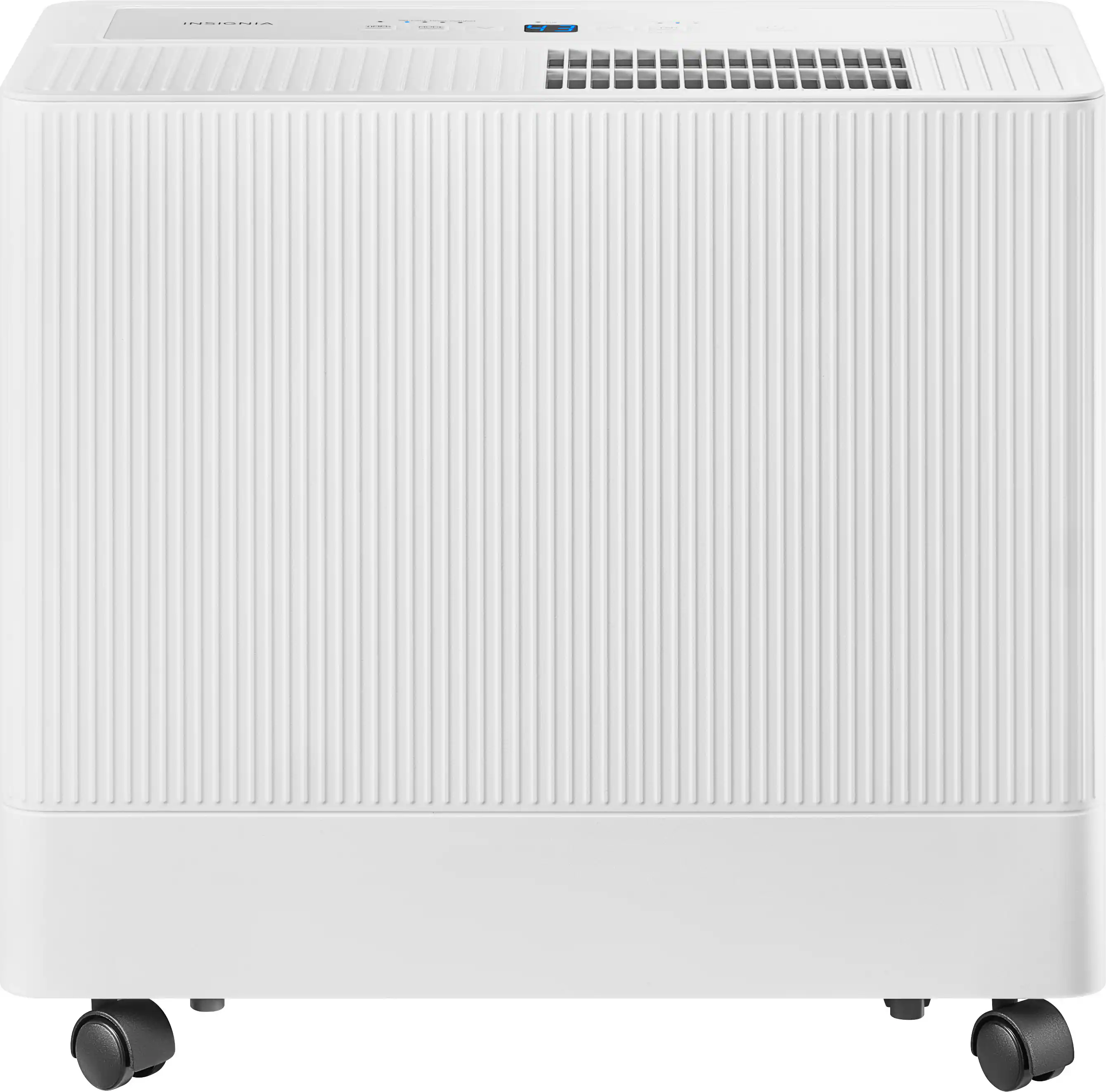Insignia™ - 2,000 Sq. Ft. 35-Pint Portable Dehumidifier with 4.86 qt Bucket Capacity and ENERGY STAR Certification - White