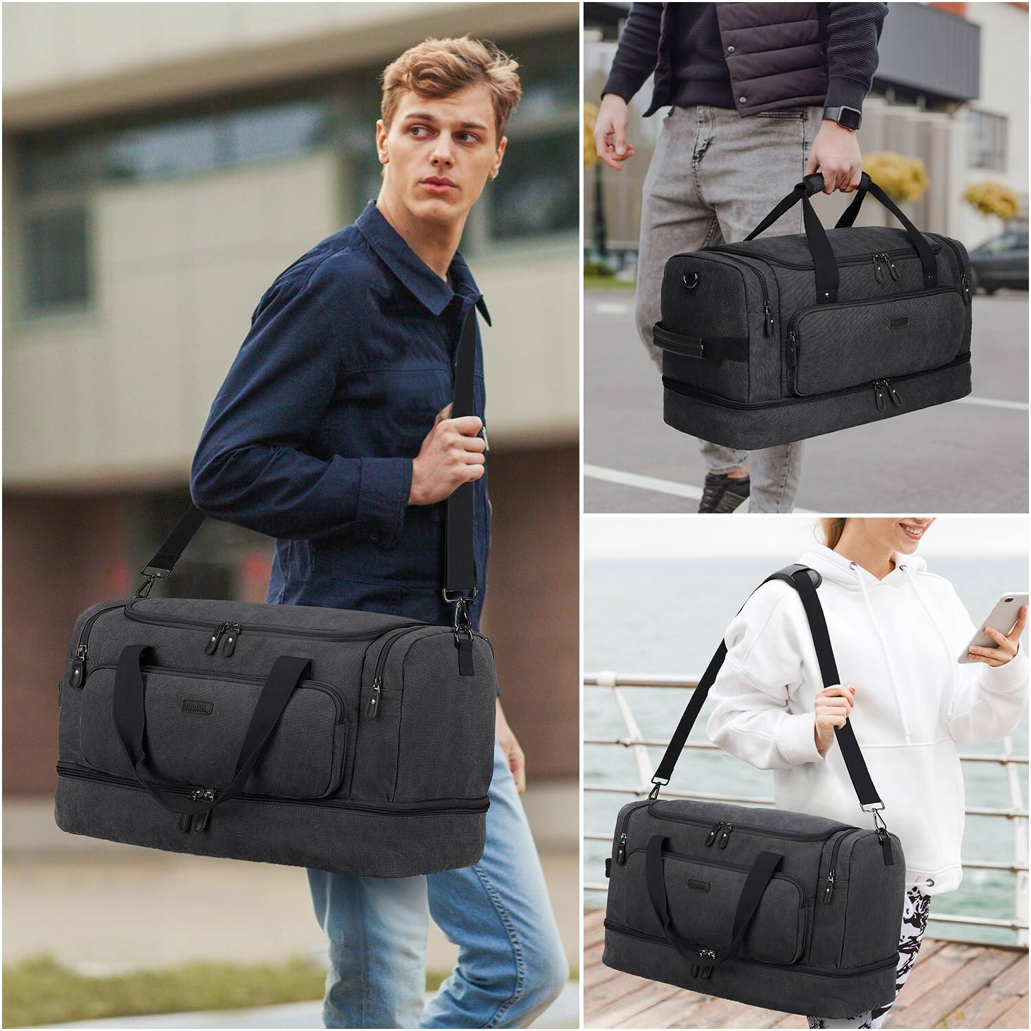 Paradigms Interiors Duffle Bag For Travel Canvas Duffel Bags Men Women ...