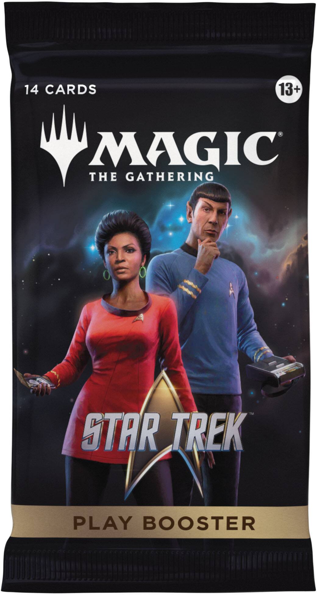 14 CARDS  
13+  
MAGIC THE GATHERING  
STAR TREK  
PLAY BOOSTER