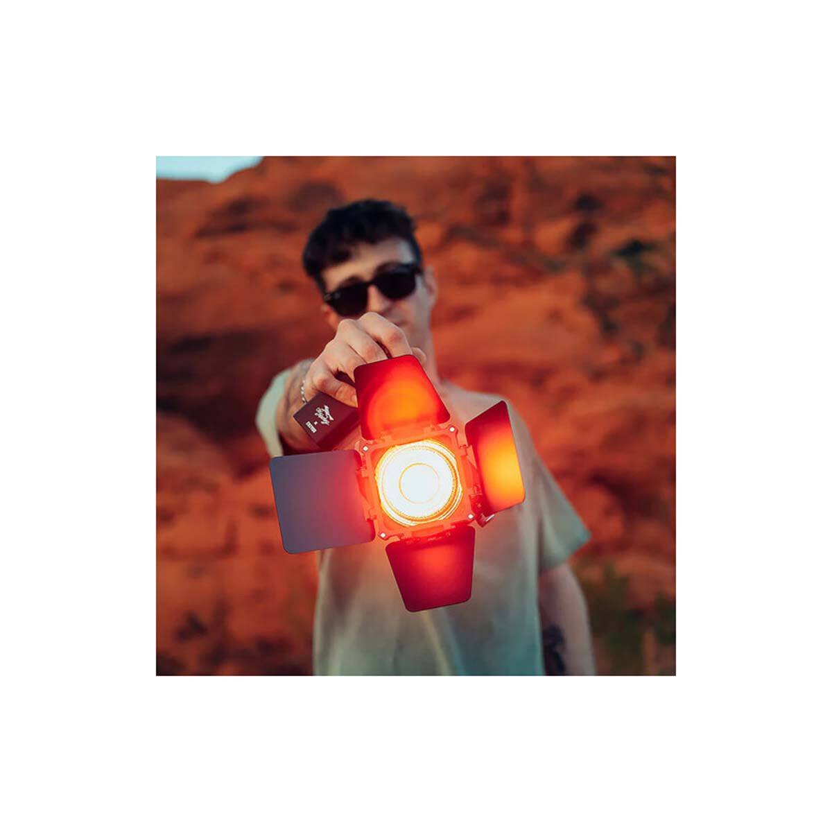 Alt View 2. Zhiyun - Zhiyun MOLUS X100 100W RGB Pocket COB LED Light.