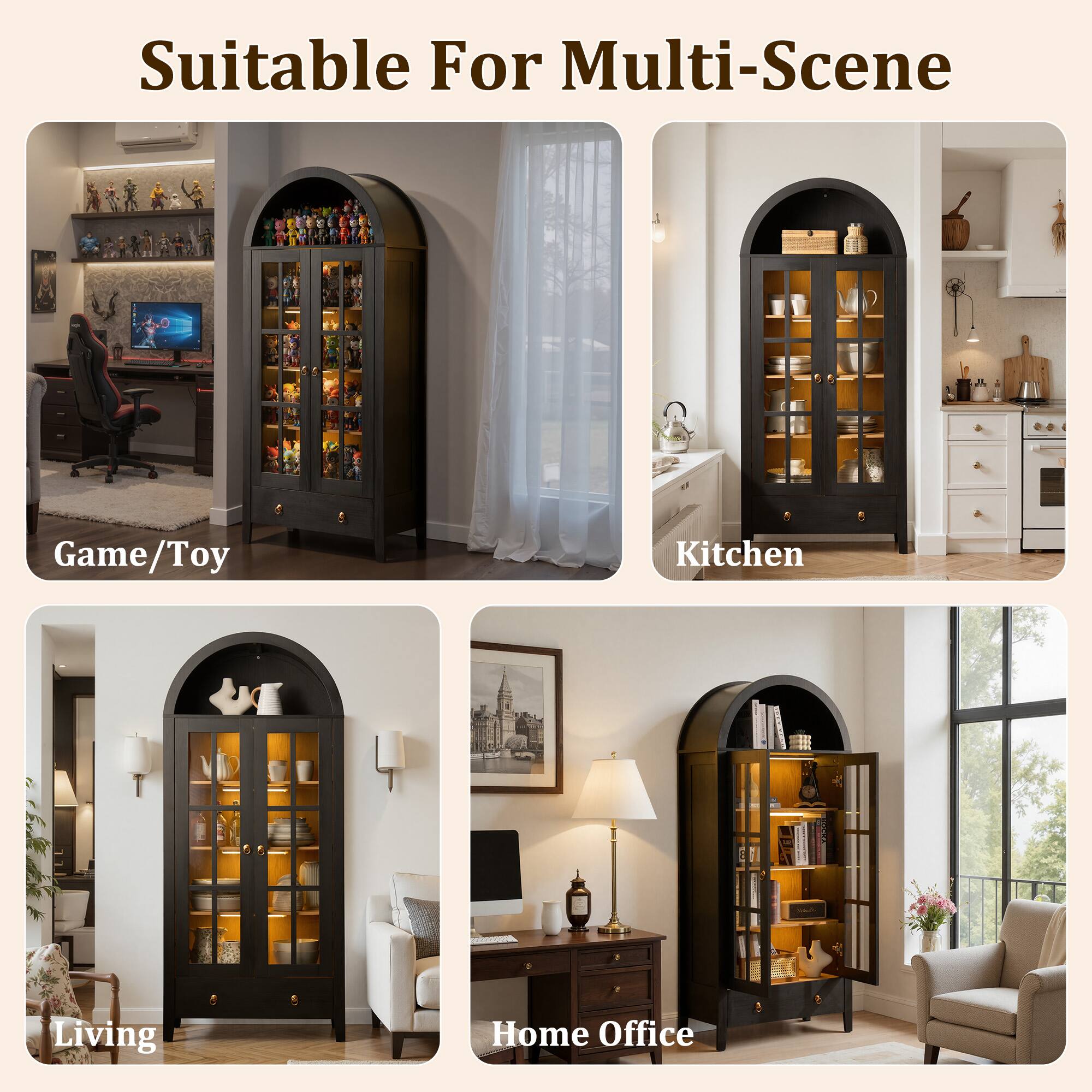 Suitable For Multi-Scene

Game/Toy

Kitchen

Living

Home Office