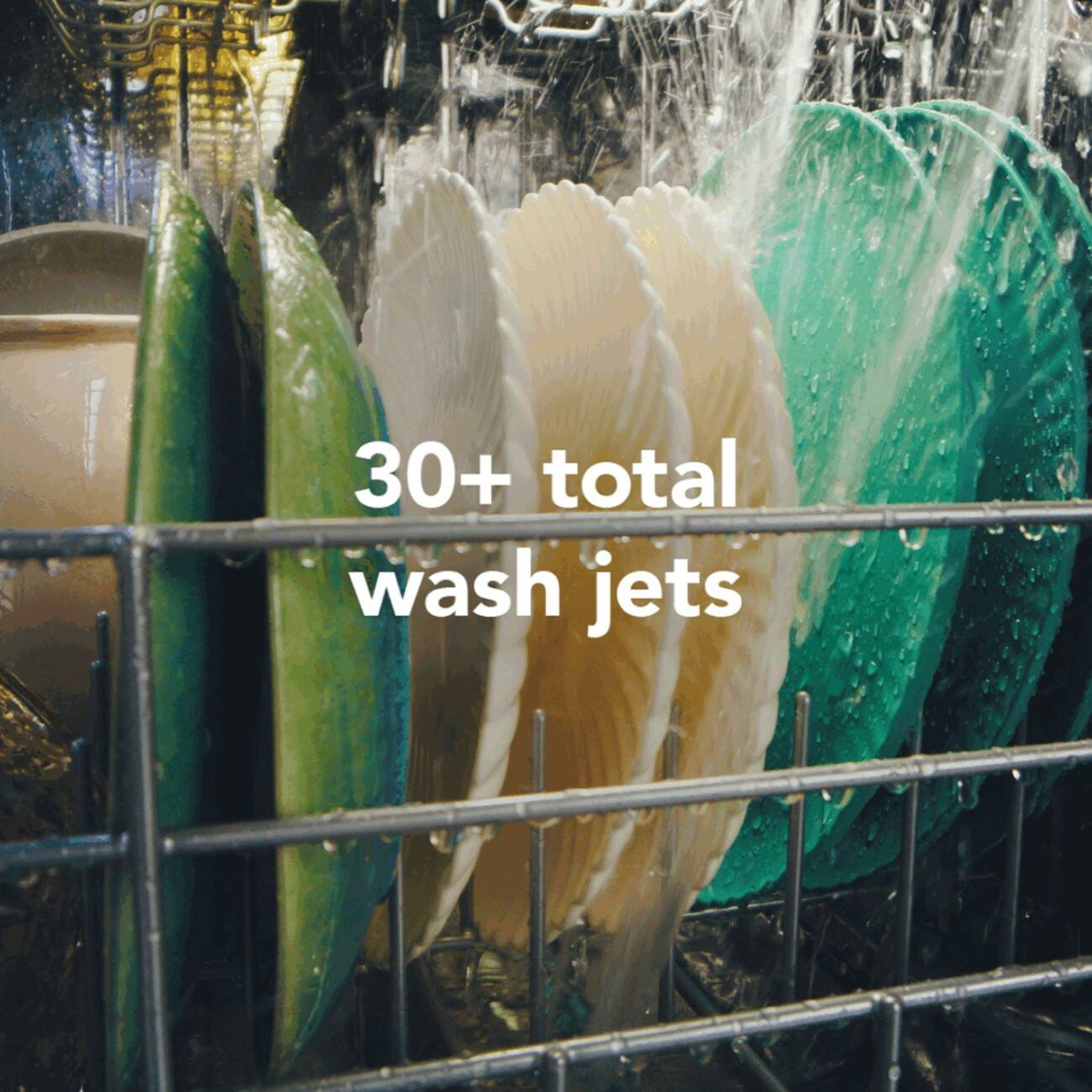 30+ total wash jets