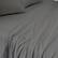 Angle. SHEEX - SHEEX Sleep Tech Sheet Set - Split King - Graphite.