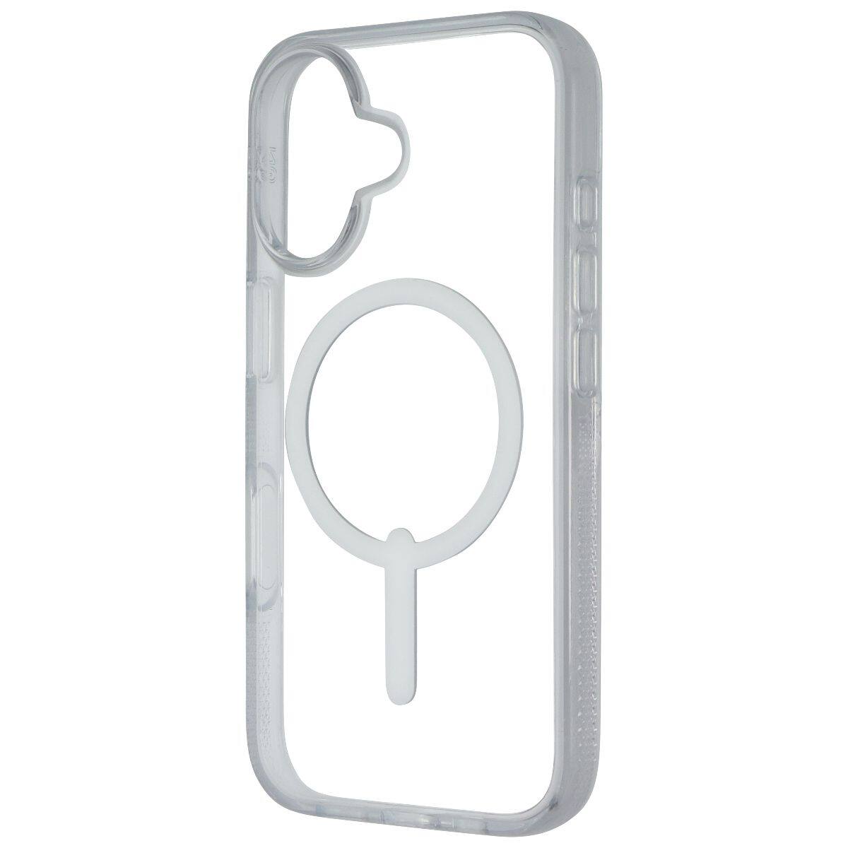 Front. ZAGG - Zagg Crystal Palace Snap Case for MagSafe for Apple iPhone 16 - Crystal Clear - Clear.