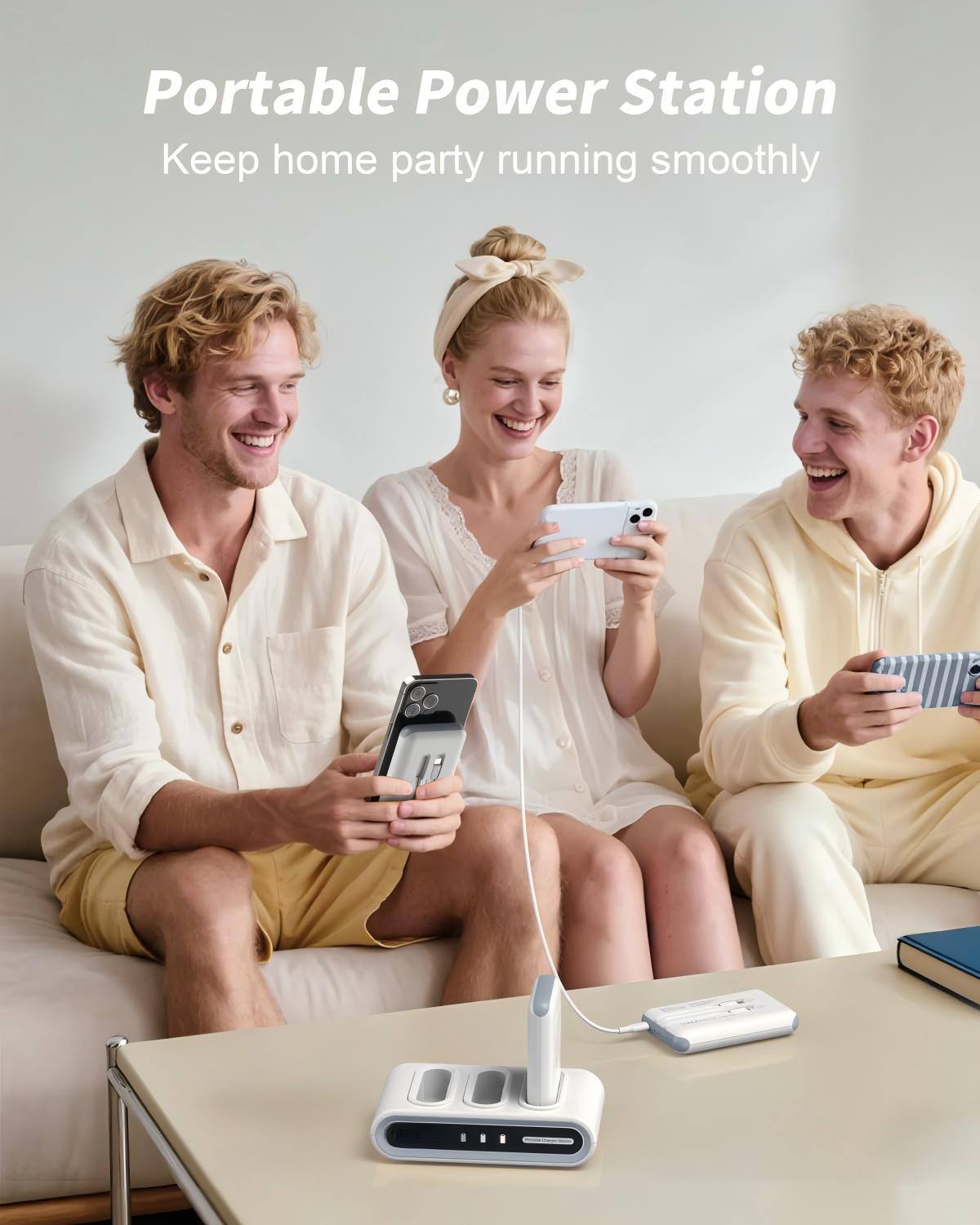 Portable Power Station  
Keep home party running smoothly
