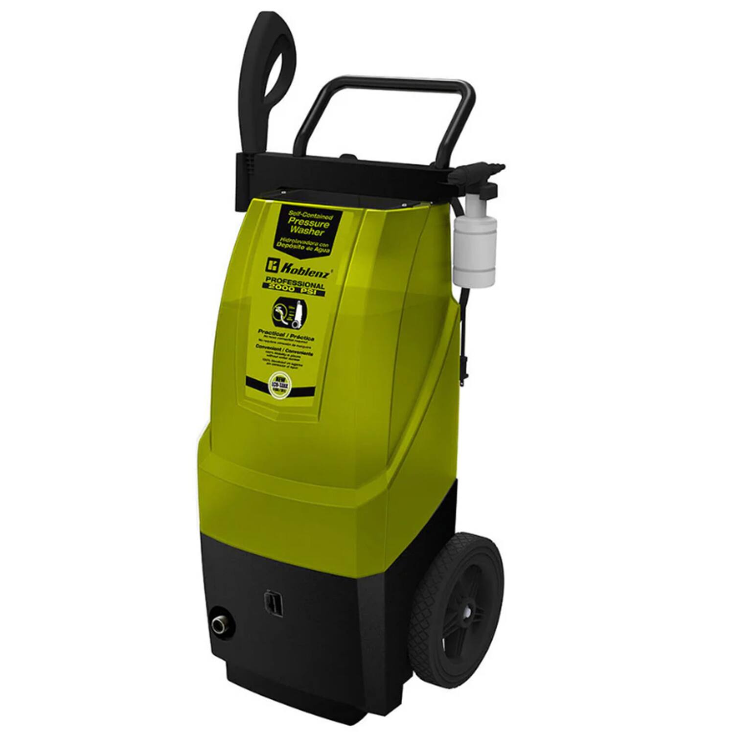 Self-Contained Pressure Washer  
Deposito d'acqua  
Koblenz  
PROFESSIONAL  
2600 PSI