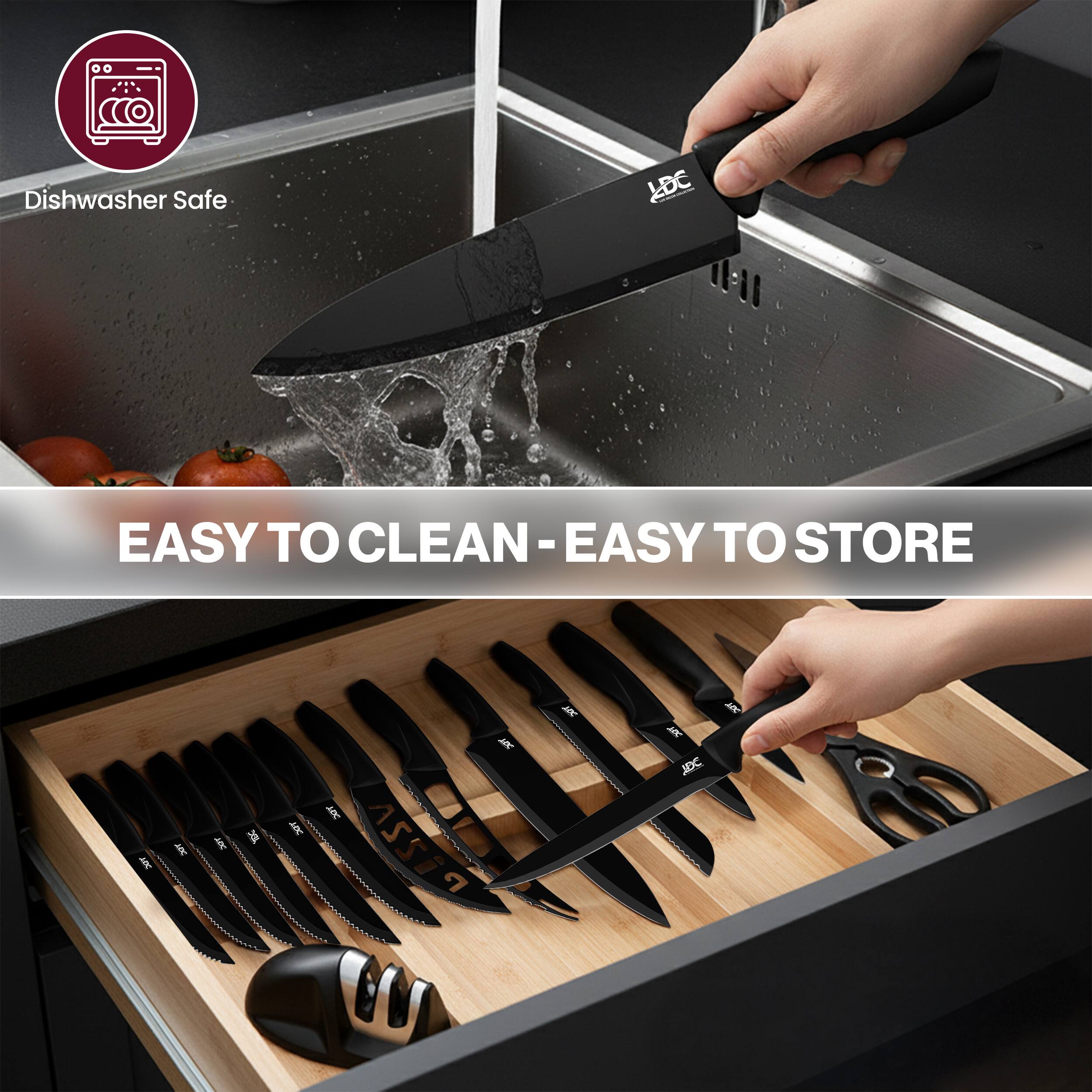 Dishwasher Safe

EASY TO CLEAN - EASY TO STORE
