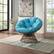 Alt View 14. OSP Home Furnishings - Papasan Chair - Blue.