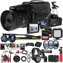 Nikon - COOLPIX P950 Digital Camera 26532 - Pro Bundle - Black