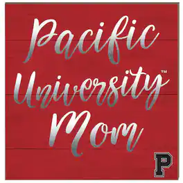 Jardine - Pacific Boxers 10'' x 10'' Mom Plaque - Red