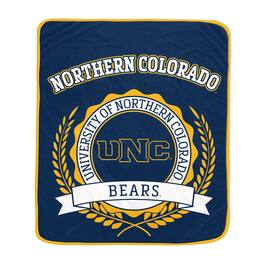 Pegasus - Northern Colorado Bears 50" x 60" University Crest Ultra Soft Blanket - Multicolor
