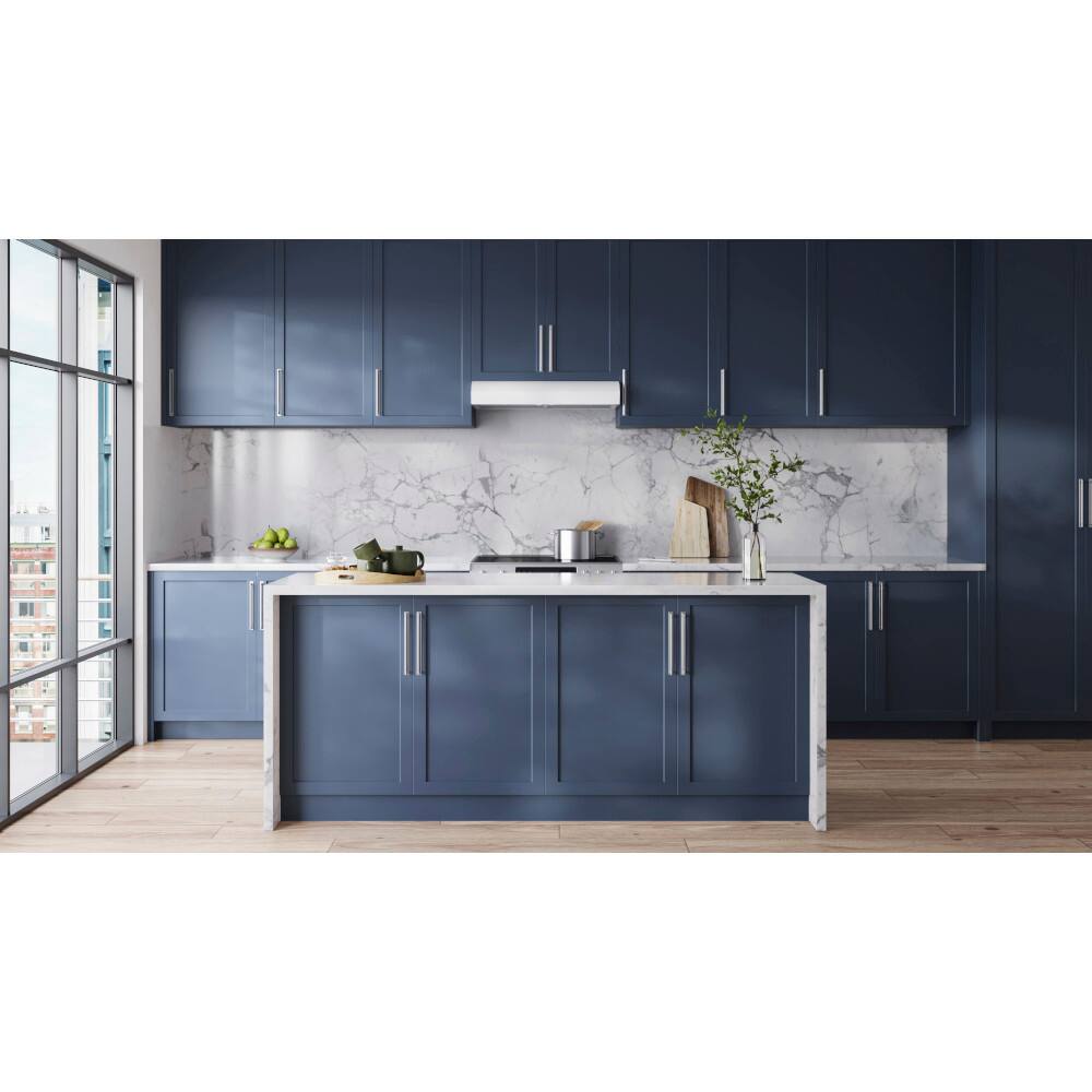 Alt View 10. Broan - Broan-NuTone 30-Inch Under Cabinet Range Hood, ENERGY STAR, 350 Max Blower CFM - White.