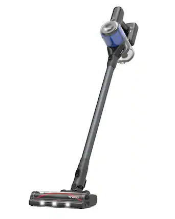 Front. Tineco - Pure ONE S30 Cordless Stick Vacuum with Smart Sensor and ZeroTangle Brush - Black.
