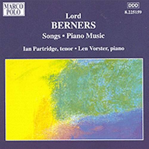Lord Berners - Songs-Piano Music  - COMPACT DISCS