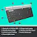 1. Bluetooth or Unifying USB
2. Whisper-quiet typing
3. Favorite shortcut keys
4. Windows and Mac layout
5. Connect up to 3 devices
6. Perfect Stroke keys
7. Phone/Tablet holder