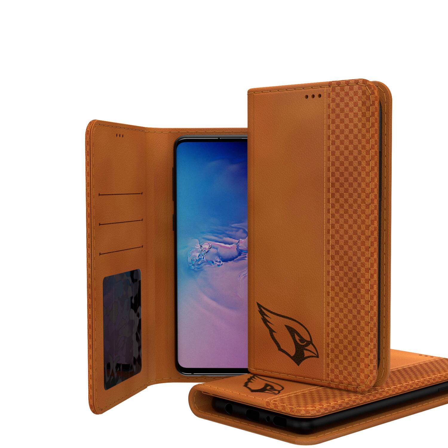 Alt View 1. Keyscaper - Arizona Cardinals Galaxy Burn Design Folio Case - S20 Plus - Multicolor.