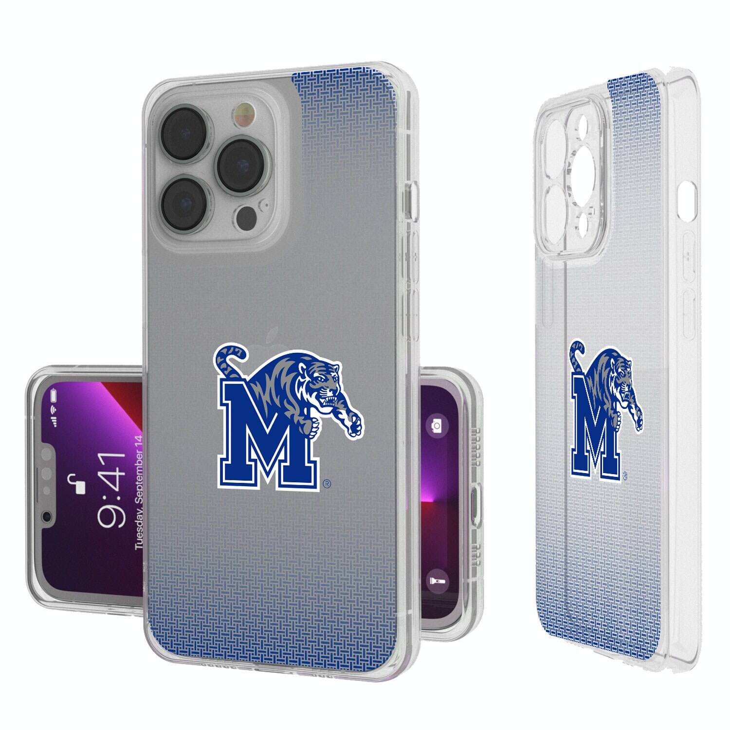 Keyscaper - NCAA - Memphis Tigers Linen Logo iPhone Clear Case - 15 Pro - Multicolor price history on PriceWatchPro
