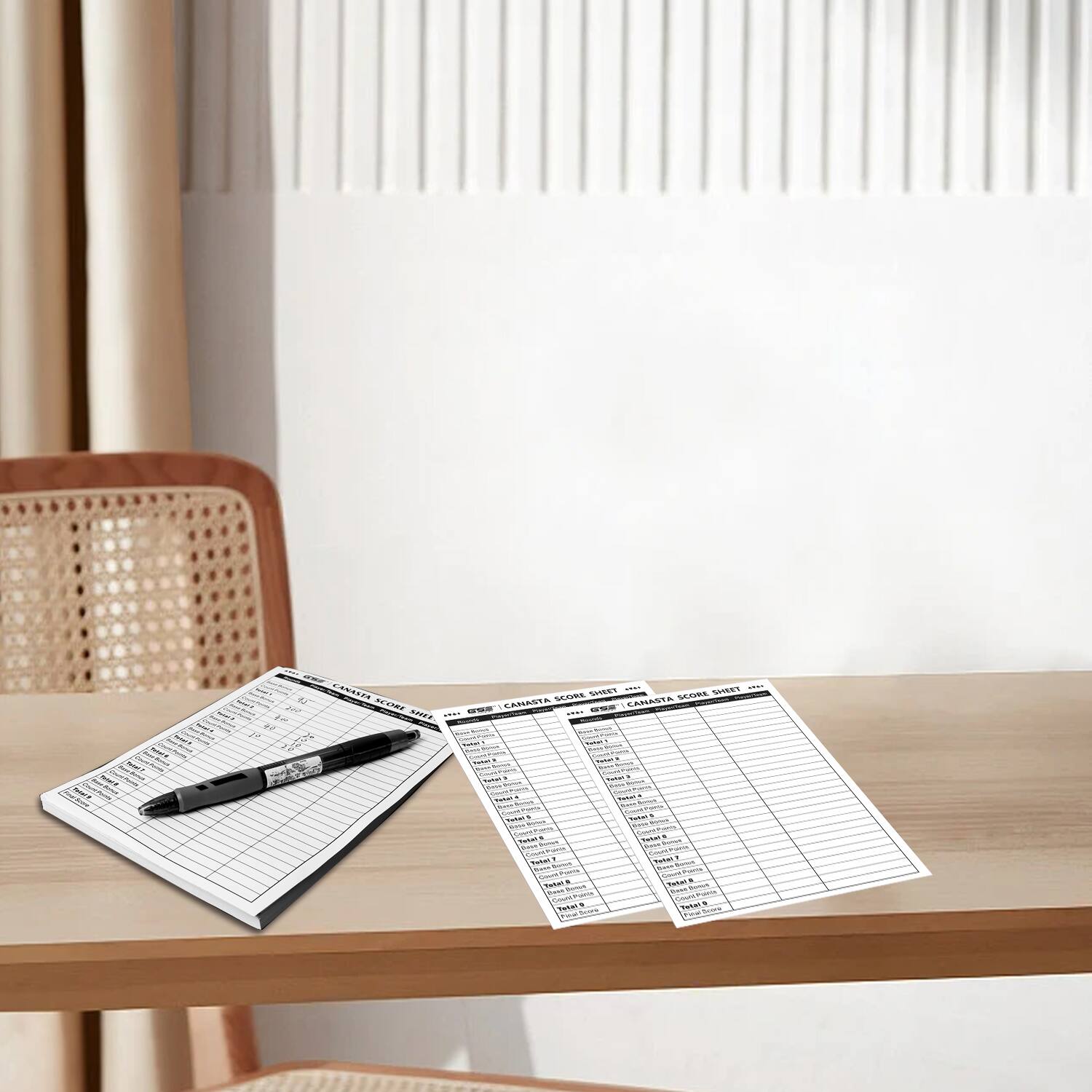 The text on the image is "CANTATA SCORE SHEET".