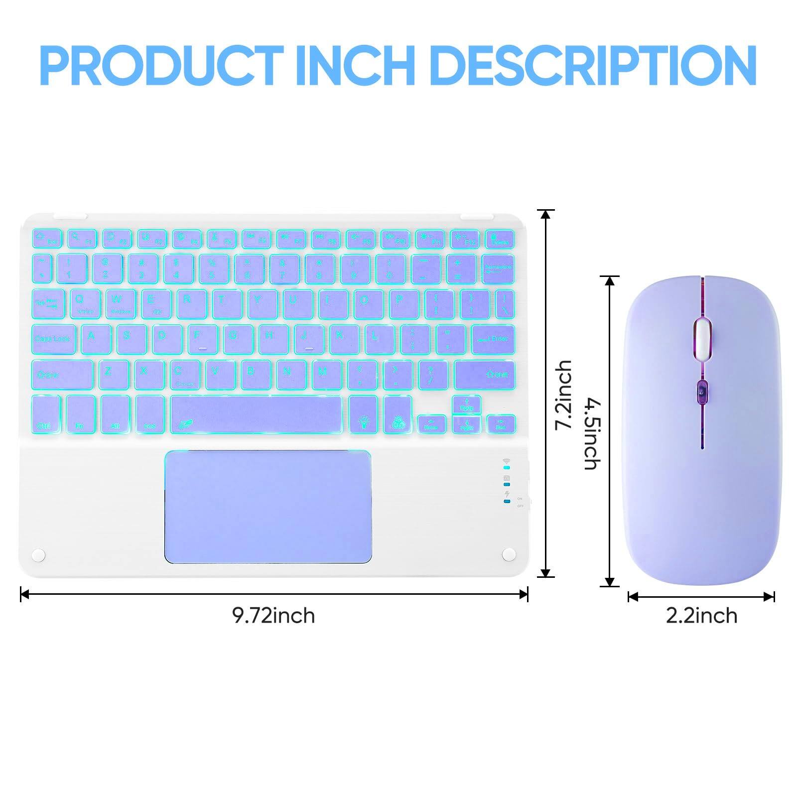 PRODUCT INCH DESCRIPTION

- Length: 9.72 inch
- Width: 4.5 inch
- Height: 2.2 inch