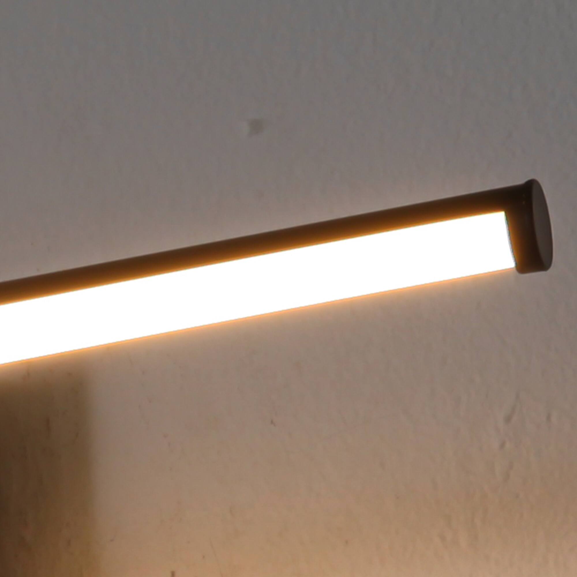 Alt View 5. Parrot Uncle - Battery-Powered 3000K LED Black Vanity Light with Remote Control - Black.