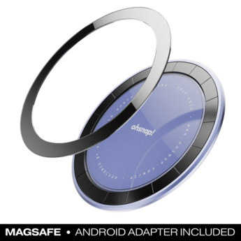 OhSnap Snap Magnetic UltraThin Universal Phone Grip and Stand with OhSnap Snap Magnetic UltraThin Universal Phone Grip and Stand with