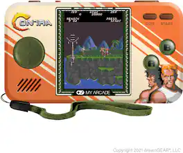 DGUNL-3281 Contra Pocket Player Handheld Portable Game System