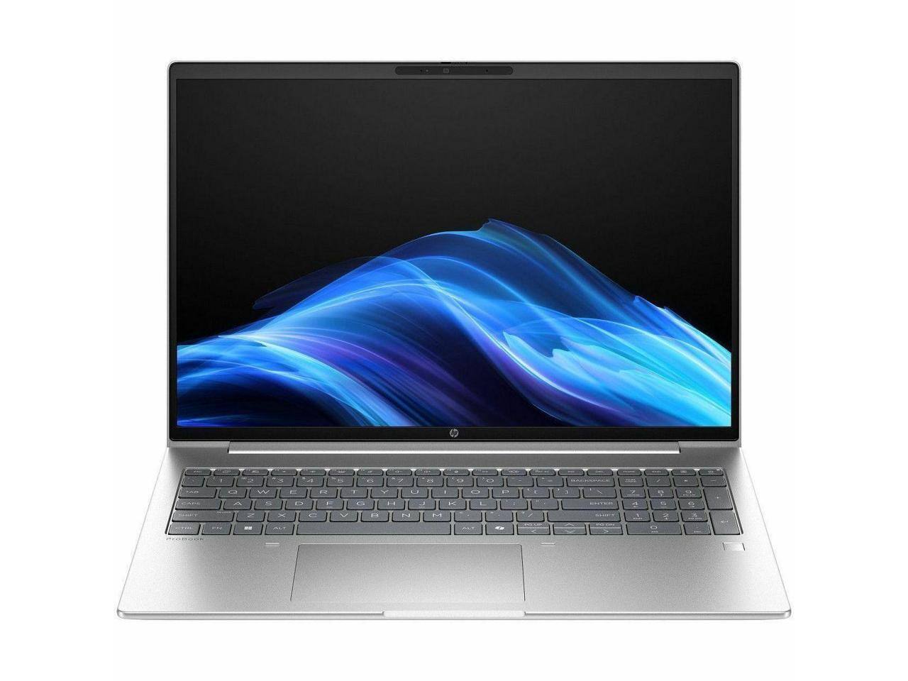 Alt View 5. HP - HP ProBook 4 G1i 16" Touch - Intel Core Ultra 7 - 16GB - 512GB SSD - Pike Silver - Windows 11 Pro - WiFi 6 - BB3Q9UT#ABA - Meteor Silver.