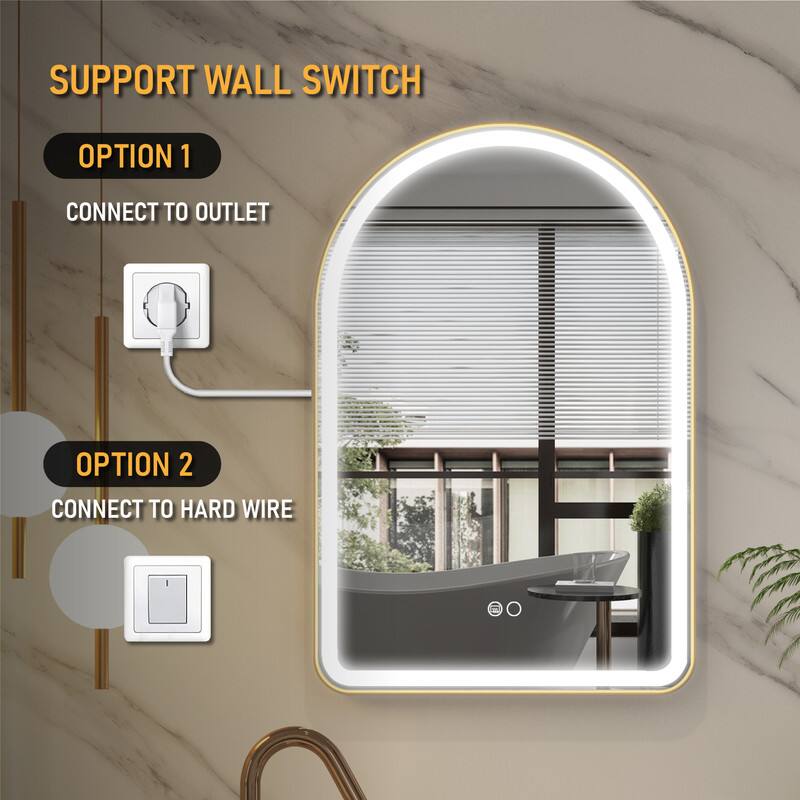 SUPPORT WALL SWITCH  
OPTION 1  
CONNECT TO OUTLET  
OPTION 2  
CONNECT TO HARD WIRE