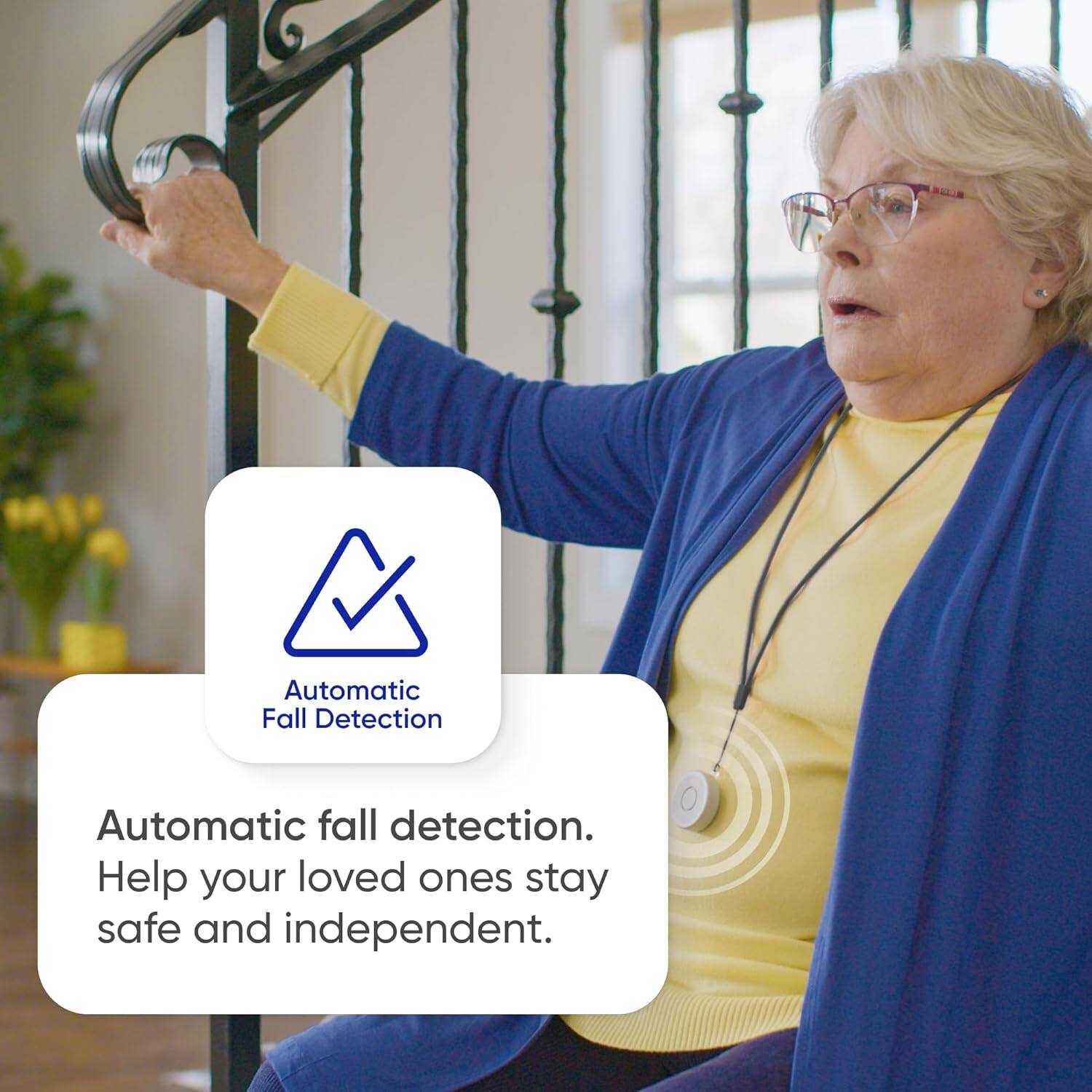 Automatic Fall Detection  
Automatic fall detection. Help your loved ones stay safe and independent.