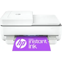 HP - ENVY 6455e Wireless All-In-One Inkjet Printer - Refurbished - White