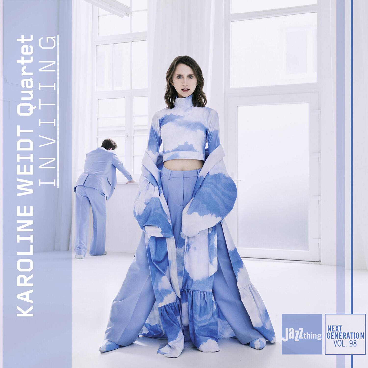 KAROLINE WEIDT Quartet  
INVITING G  

Jazzthing  
NEXT GENERATION VOL. 98