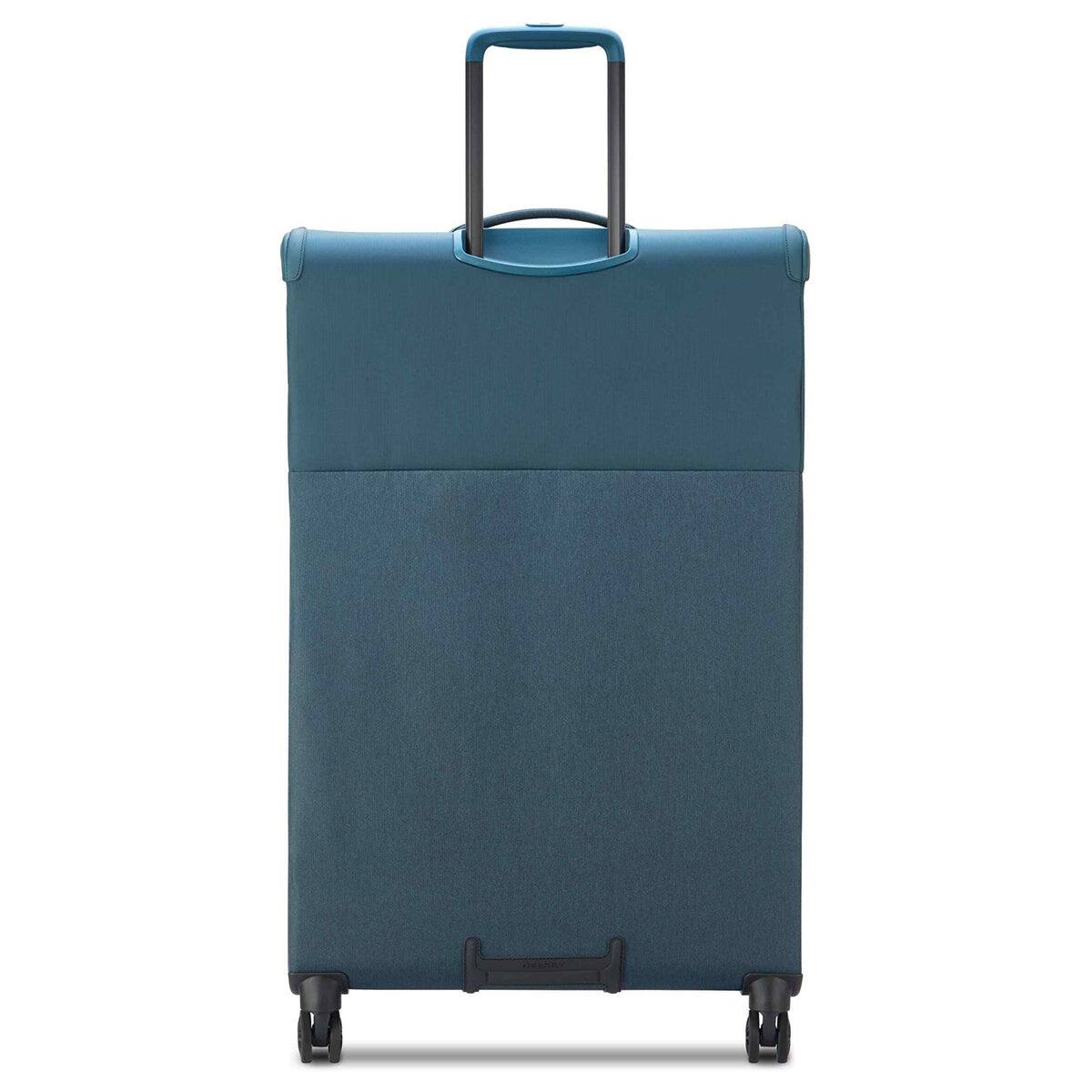 Front. Delsey - Delsey Brochant 3.0 Large Expandable Spinner Luggage - Green.