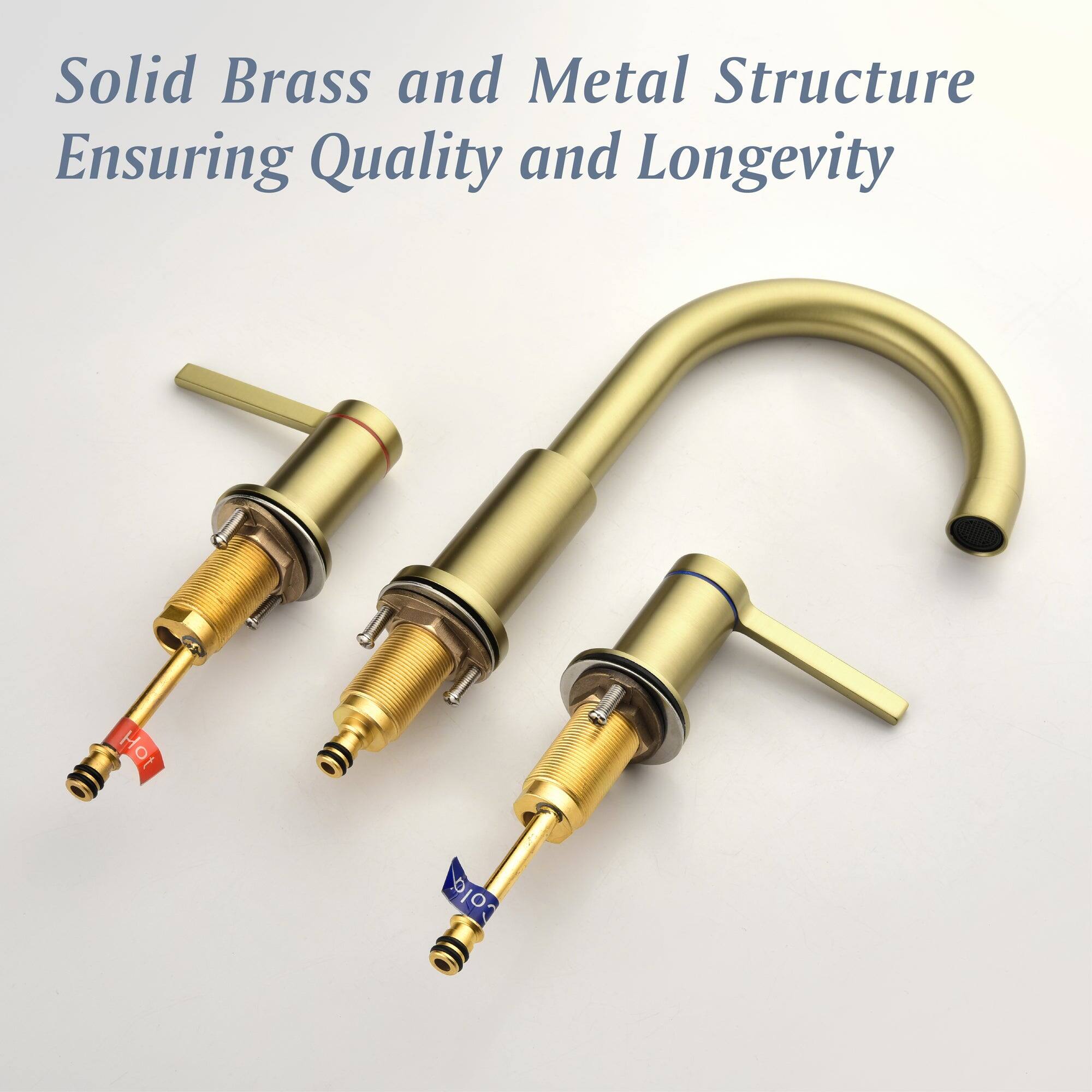 Solid Brass and Metal Structure  
Ensuring Quality and Longevity
