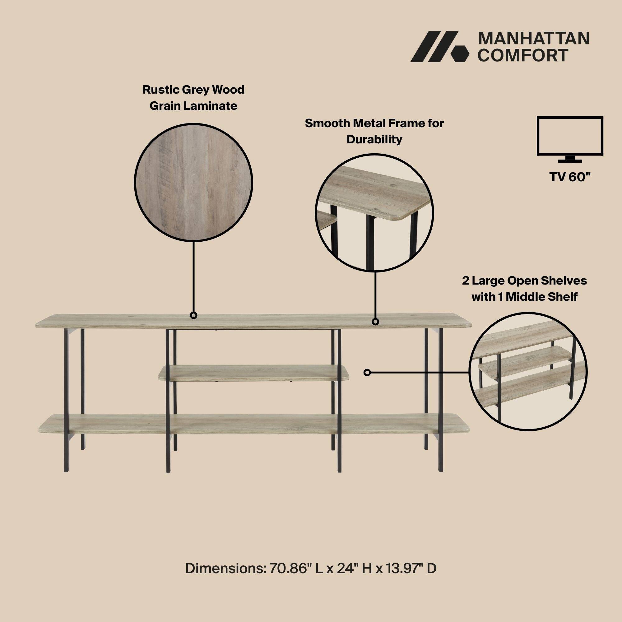 Manhattan Comfort Celine Contemporary Modern 71