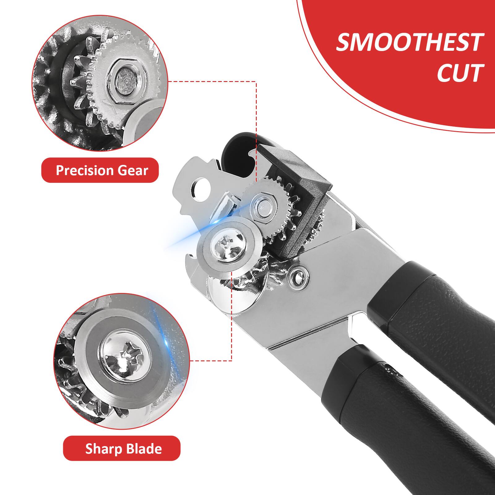 SMOOTH CUT  
Precision Gear  
Sharp Blade