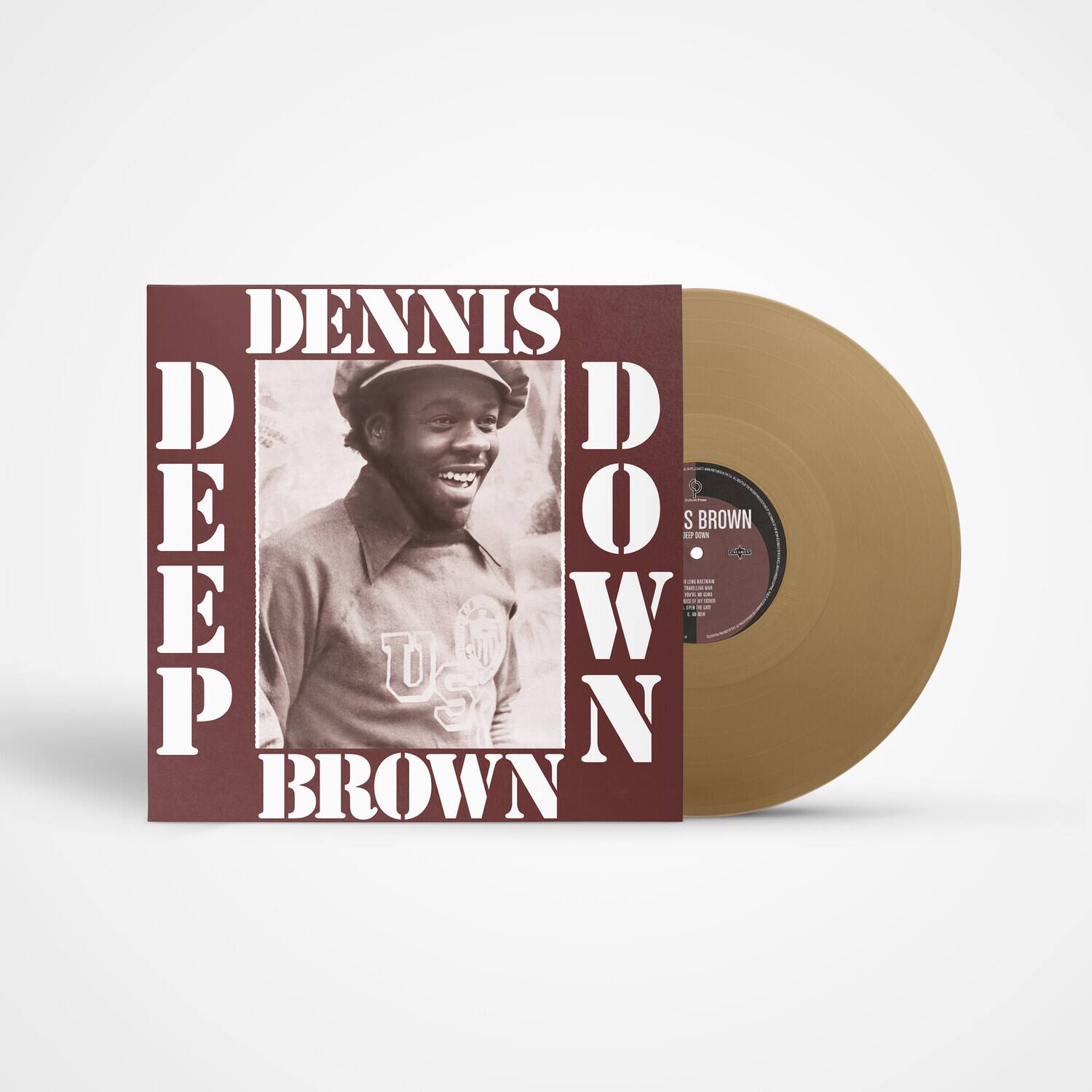 Dennis Brown - Deep Down - Gold   - VINYL LP price history on PriceWatchPro