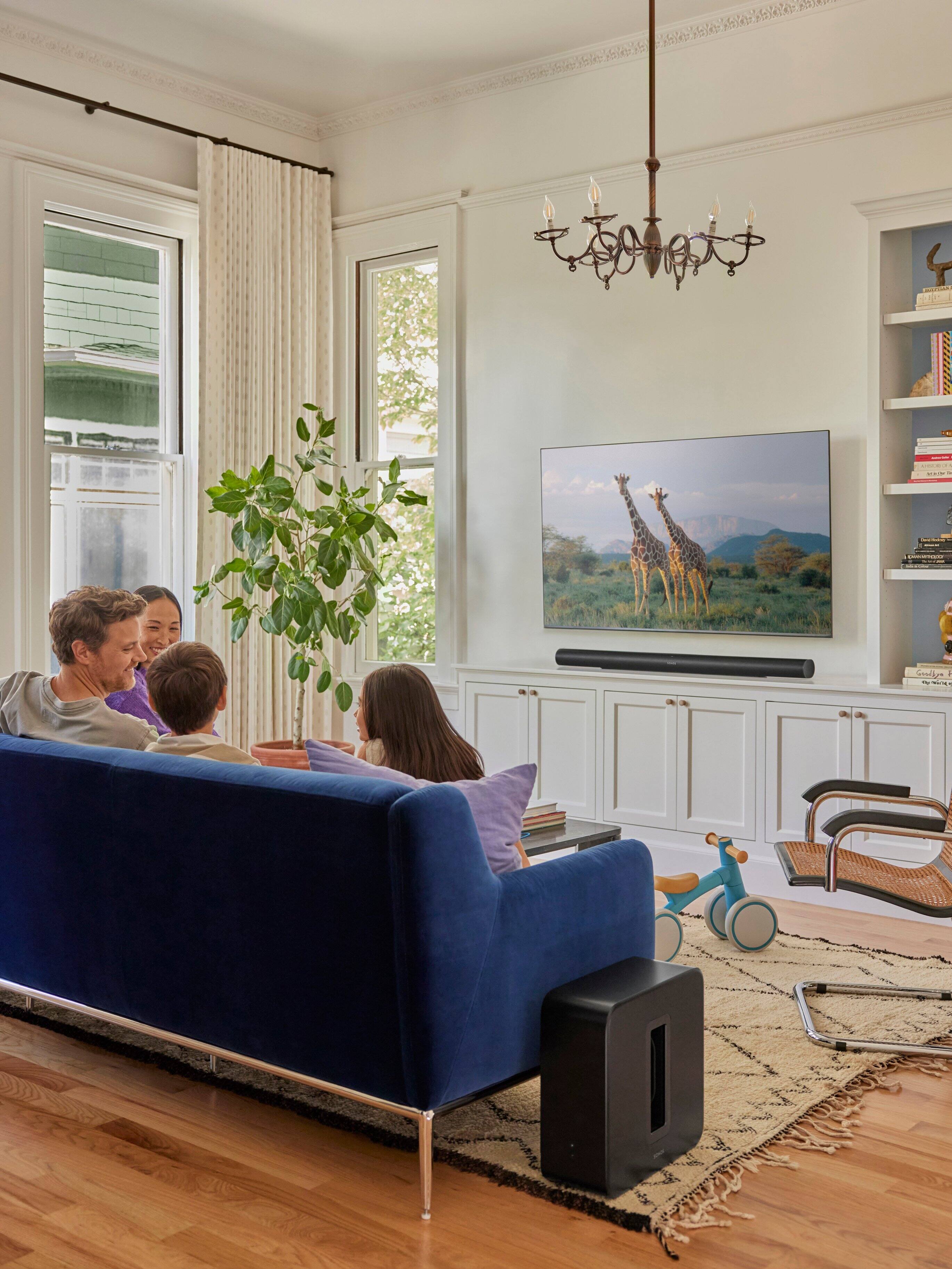 Alt View 13. Sonos - Arc Ultra 9.1.4 Channel Smart Soundbar with Dolby Atmos - Black.