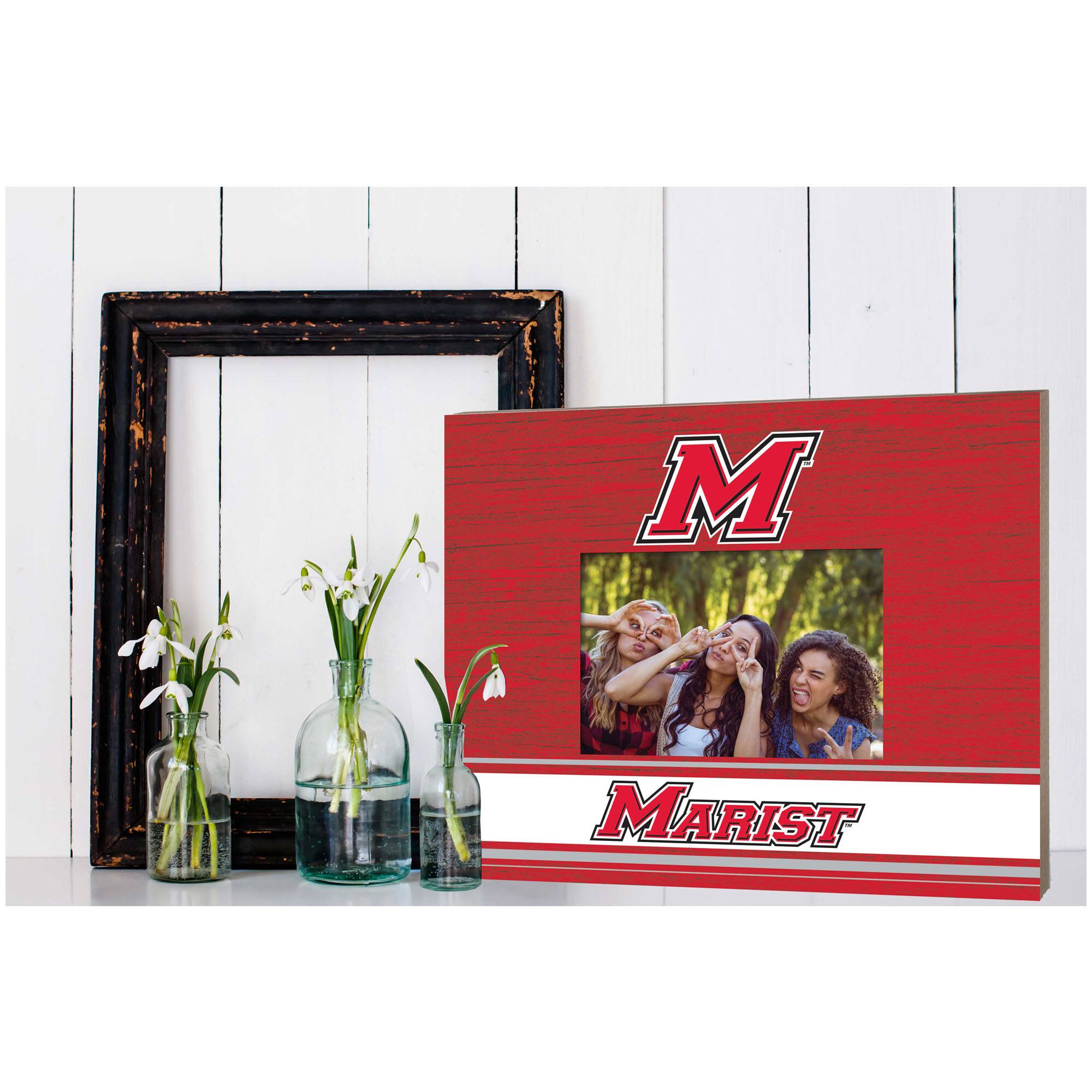 Alt View 1. Jardine - Red Marist Red Foxes 11'' x 13'' Team Spirit Scholastic Picture Frame - Red.