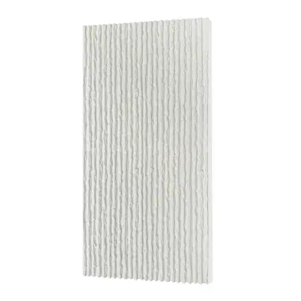 Front. Boyel Living - 12-Pack 23.62-in x 47.24-in Natural 3D Faux Stone Polyurethane Wall Panel - Natural.