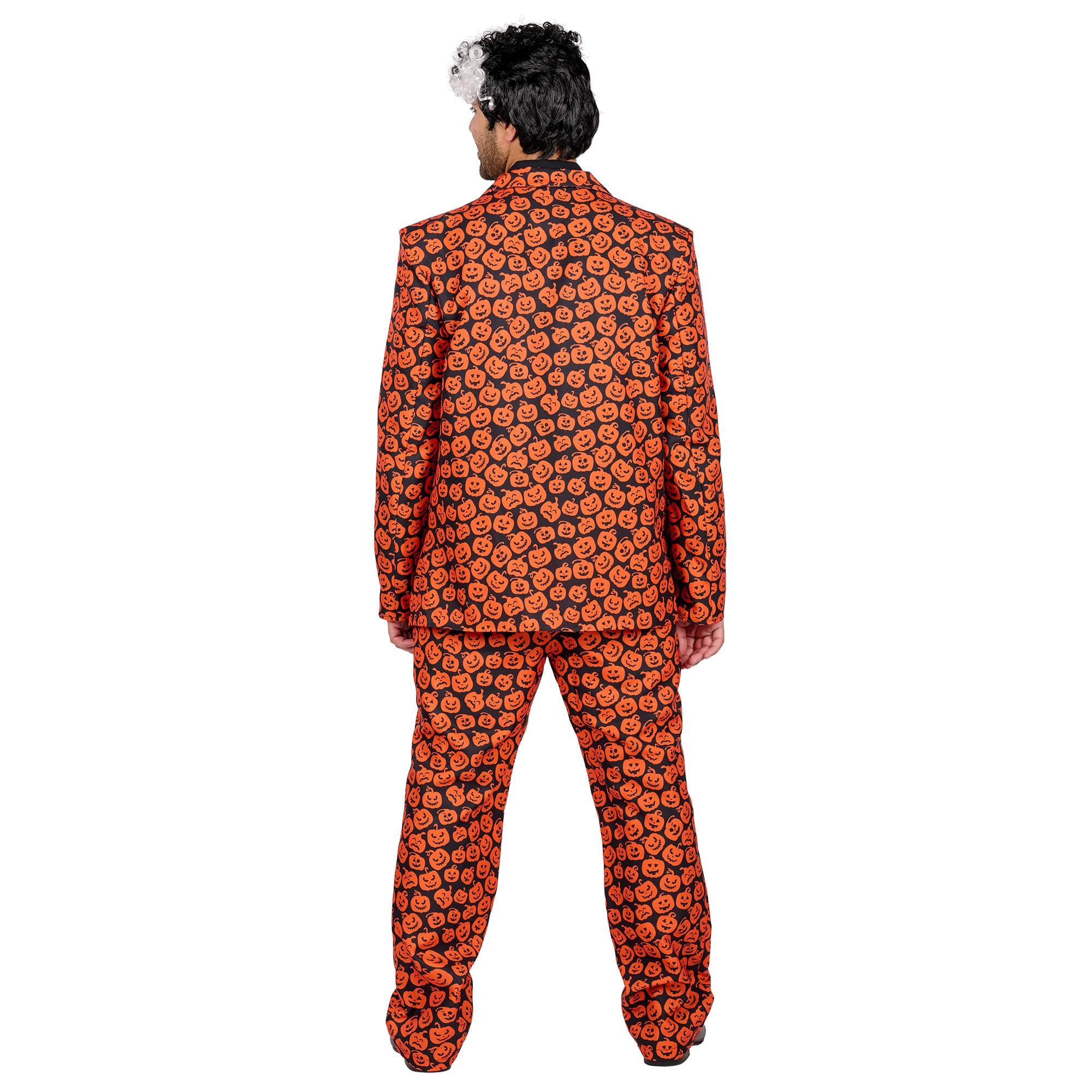 Alt View 1. Orion Costumes - SNL David S. Pumpkins Inspired Adult Costume Suit | Large - Orange.