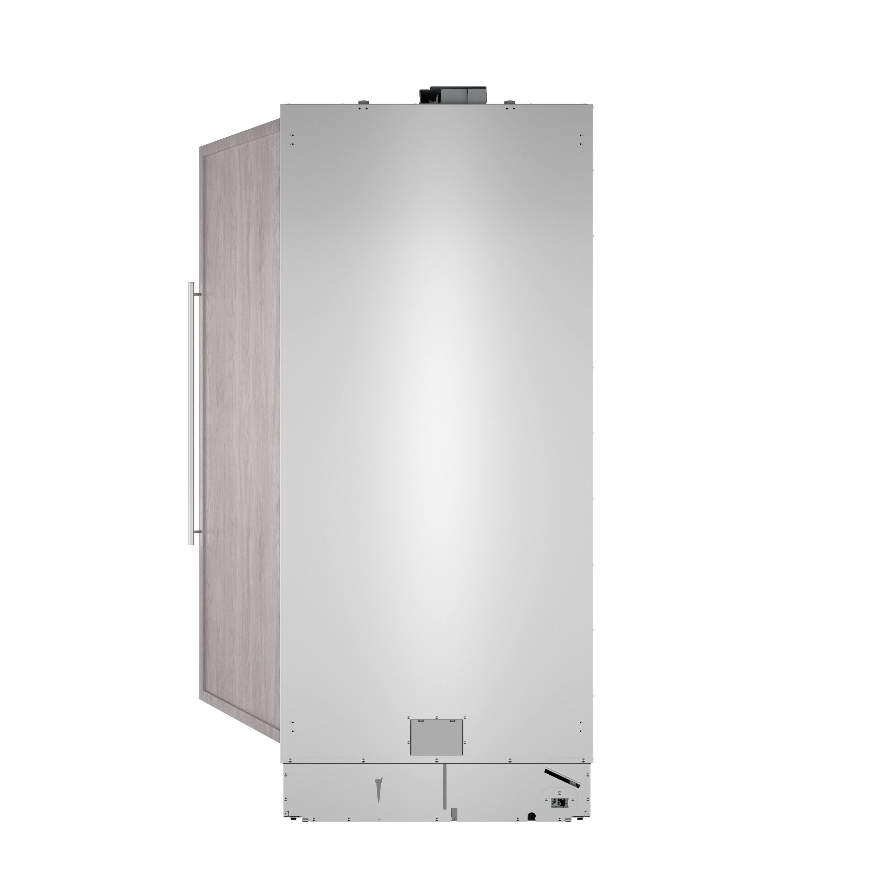 Alt View 1. Thermador - Freedom Collection 36 in Wide 22 Cu. Ft. Smart Built-in Column Refrigerator - Custom Panel Ready.