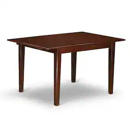 East West Furniture - Dining Room Set Mahogany - Brown